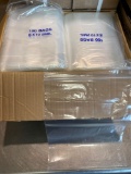 (1000) 8 x 12 Plastic 2 mil zip lock packaging bags