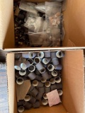 Boxes of assorted sanding rolls/discs, See pics for sizes and quantities