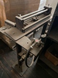 Pneumatic Crimper or cutter on stand...