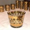 Valencia 22-Karat Gold Moroccan Themed Vintage Ice Bowl