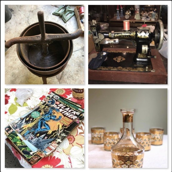 Estate Auction-Mid Century,Sewing Machines & More!