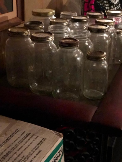 4 boxes of Ball mason jars