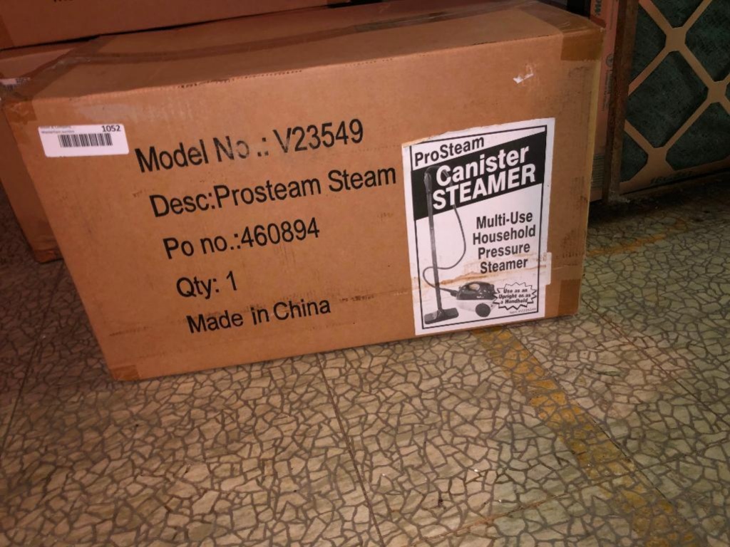 pro steam canister steamer