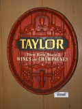Taylor New York State Wines & Champagnes sign