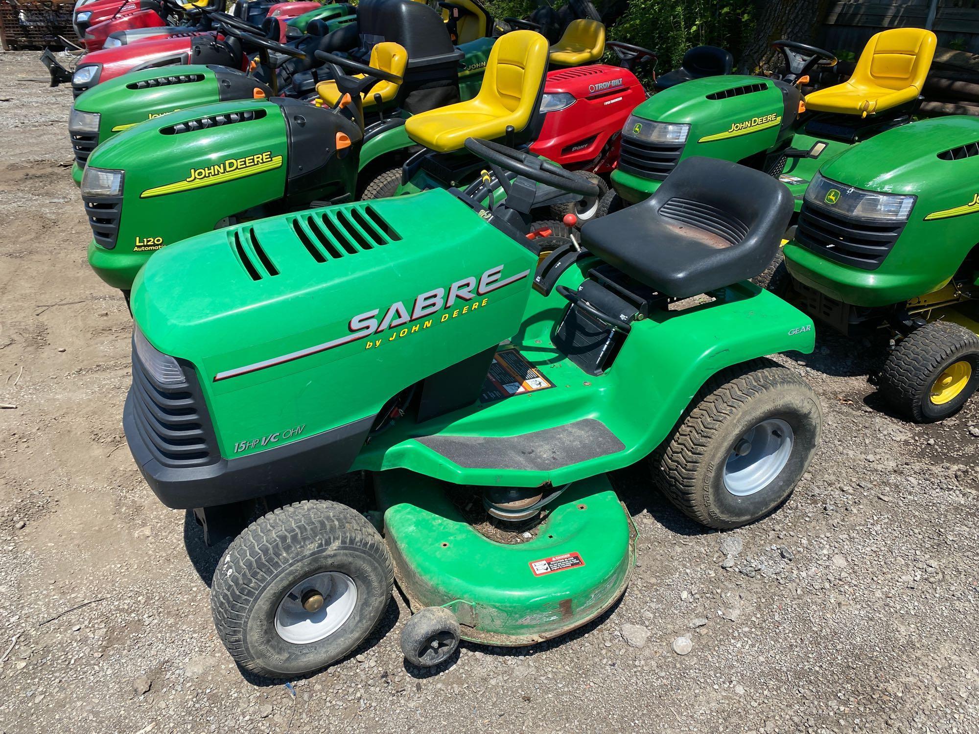 John Deere Sabre Riding Lawn Mower Proxibid