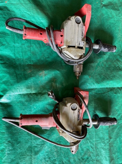 (2) Milwaukee 1/2in Compact Hole Shooter Drill