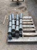 Set of (4) Screen Plant Conveyor Rollers