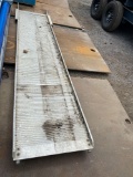 Aluminum loading ramp