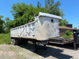 East Co 30 ft Aluminum Dump Trailer