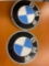 (2) Vintage Metal BMW Wall Hangers