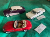 Franklin Mint BMW Z8, 1960 Corvair, Danbury Mint 1950 Mercury