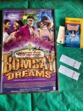 Bombay Dreams Signed by original cast Framed Broadway Show Poster 22x14 w/ Tickets