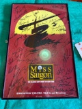Miss Saigon Signed by original cast Framed Broadway Show Poster 22x14