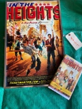 In The Heights Signed by original cast Framed Broadway Show Poster 22x14