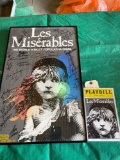 Les Miserables Signed by original cast Framed Broadway Show Poster 22x14