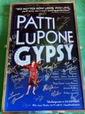 Gypsy Signed by original cast Framed Broadway Show Poster 22x14