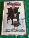 Will Ferrell You?re Welcome America GW Bush Signed by original cast Framed Broadway Show Poster