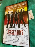 Jersey Boys Signed by original cast Framed Broadway Show Poster 22x14