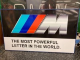 BMW-M, The Most Powerful Letter in the World Poster