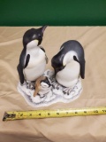 Emperor Penguins with young Aptenodytes forsteri No. 48 1984 20115