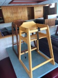 2 Wooden High Chairs