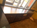 Cabinets with stainless steel countertop