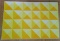 Yellow Geometric Painting