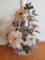 Handmade Jade and Rose Quartz Jewel Tree