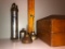 Antique Oil Cans, Butane...Torch, Wooden Box from the Turn of the Century