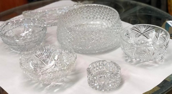 Crystal Serving Pieces