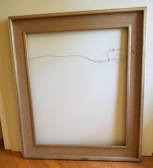 Large Frame with Linen Inset