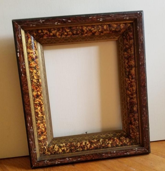 Ornate Wooden Inlaid Frame