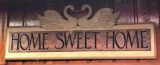 Carved Home Sweet Home Sign