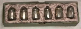 Set of 6 Sterling Silver Salt & Pepper Shakers