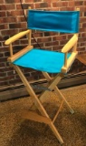 Teal Directors Chair