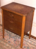 3 Drawer Nightstand / Sewing Table