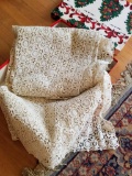 Lace Tablecloth with Tatting