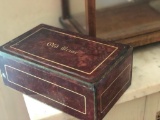 Vintage Tin Box filled with DMC Floss