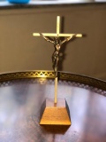 Cross on Wooden Stand