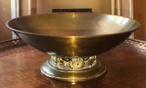 Vintage Metal Bowl from Ystad Sweden