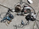 Lot of Multiple Tools - Including Saws, Sander and Drills