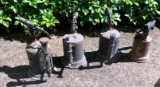 4 Antique Torches