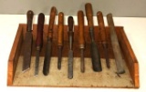 Antique Wood Working Chisels