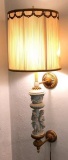 Romanesque and Crystal Wall Mounted Lamps