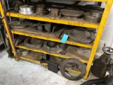 4 Shelves of assorted tooling, shelf not included