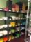 Contents of Industrial Shelf - Various Colors of Cardstock
