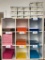 9 Cubby Shelf W/Various Colors of Text Weight Paper & Mohawk Via Text Pure White 100lb. envelopes