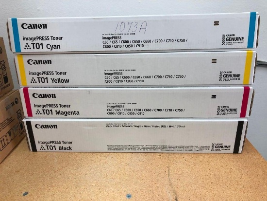Cannon Image Press Toner - Cyan, Yellow, Magenta and Black