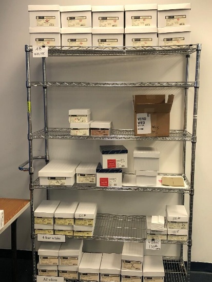 Contents of Metro Rack Shelves