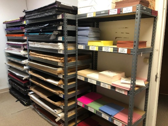 (3) Light Duty Office/Warehouse Shelf Racking - No Contents